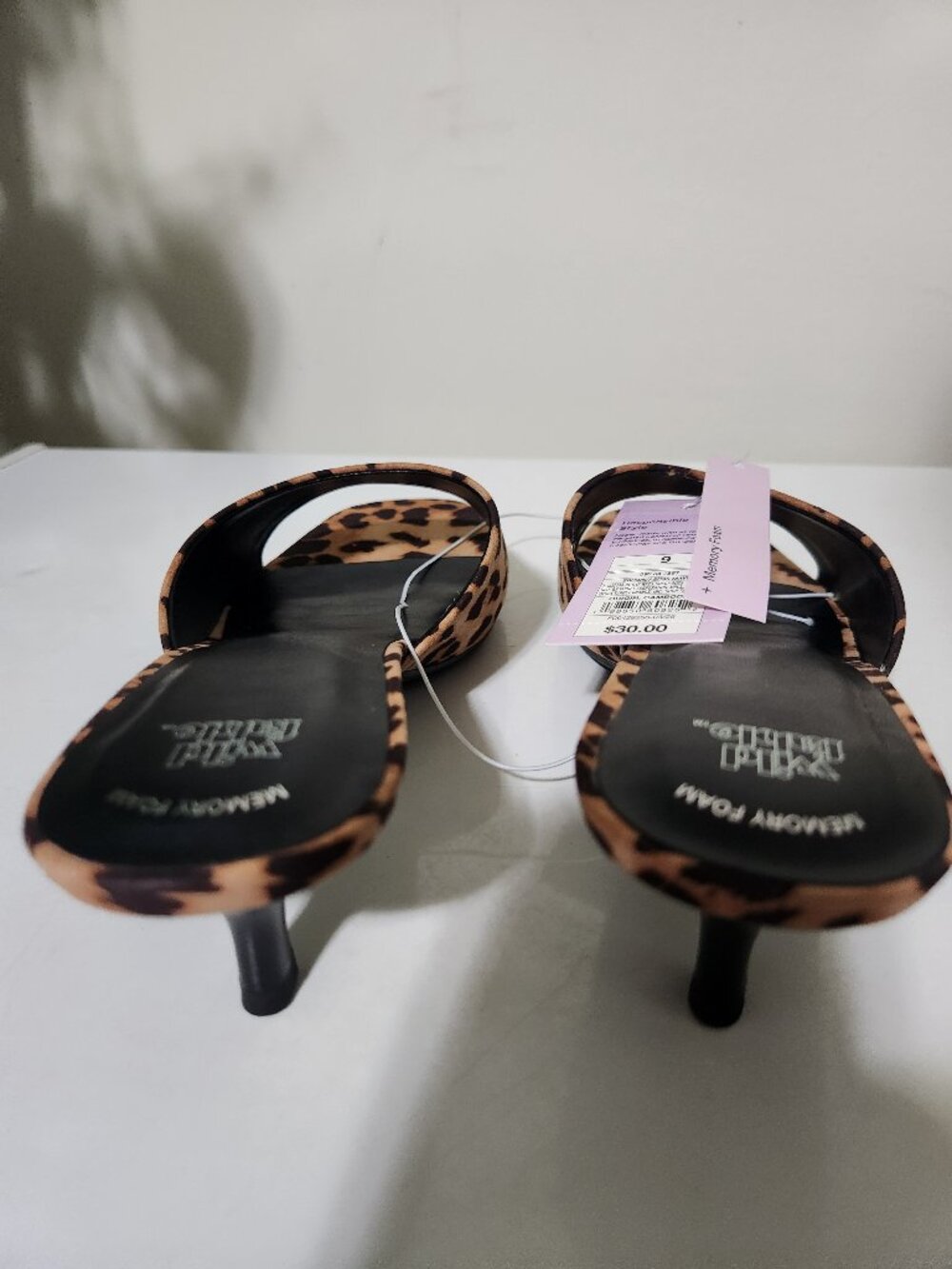 Cheetah woman sandal